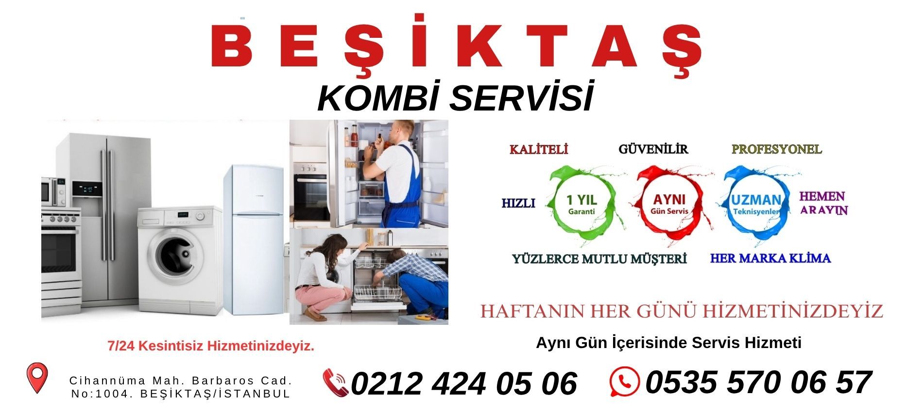 Beşiktaş Kombi Servisi